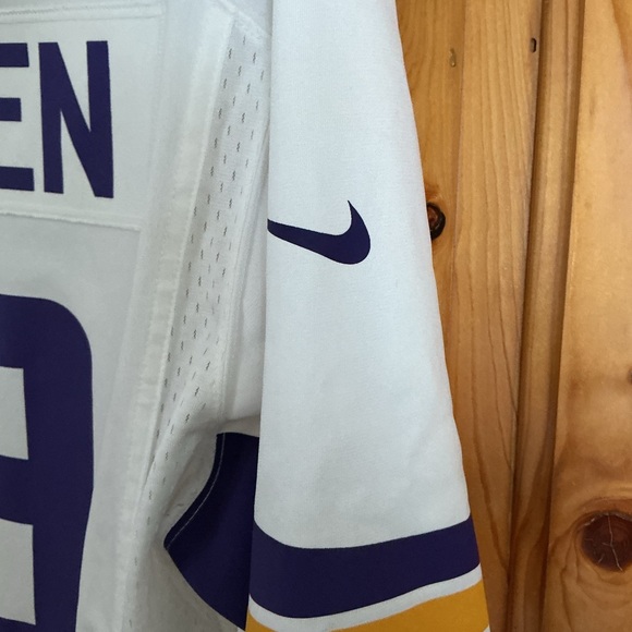 Nike Minnesota Vikings Adam Thielen #19 Jersey Size Medium White NFL Football - Picture 6 of 13